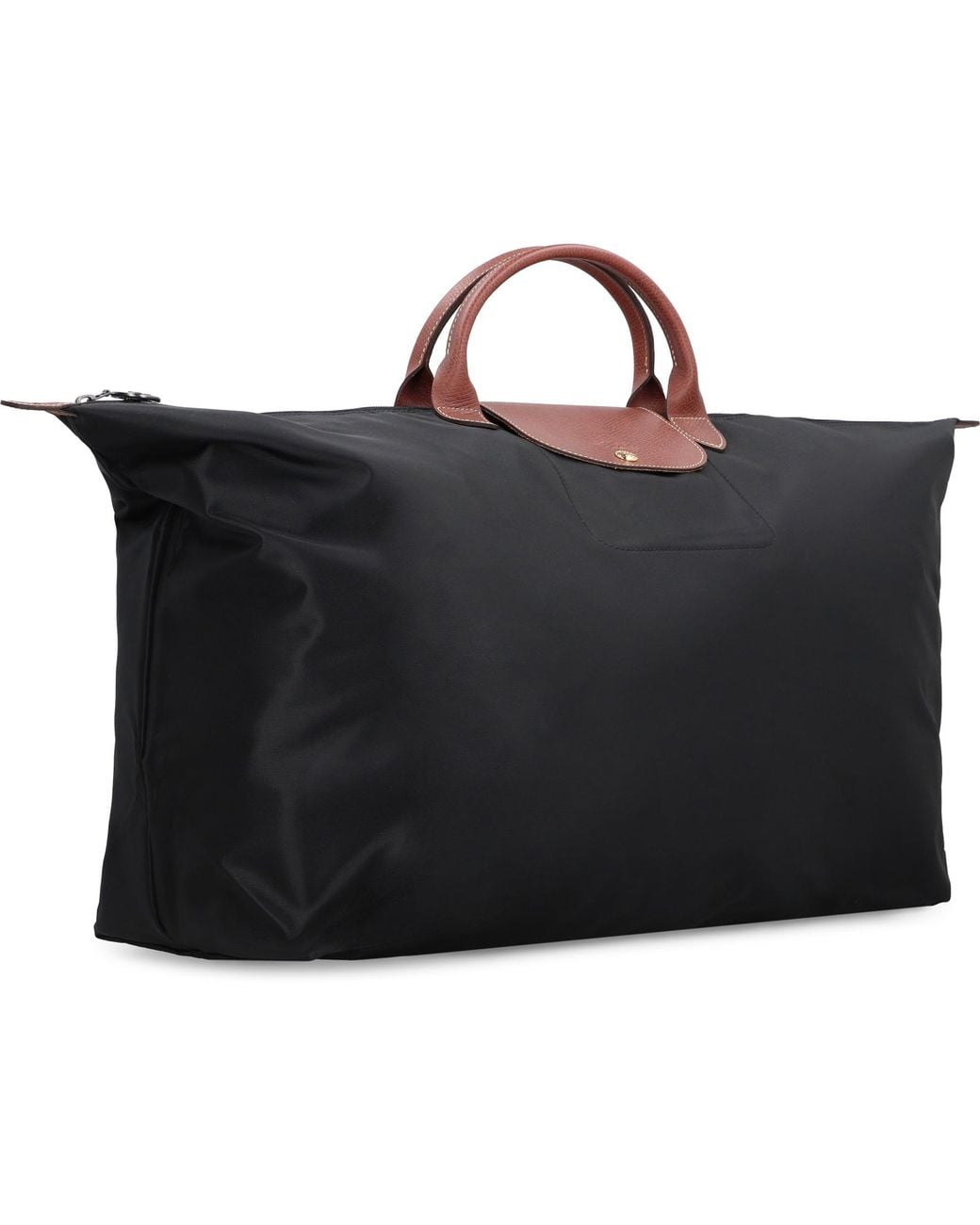 Longchamp Black Travel Bag Le Pliage Original Xl