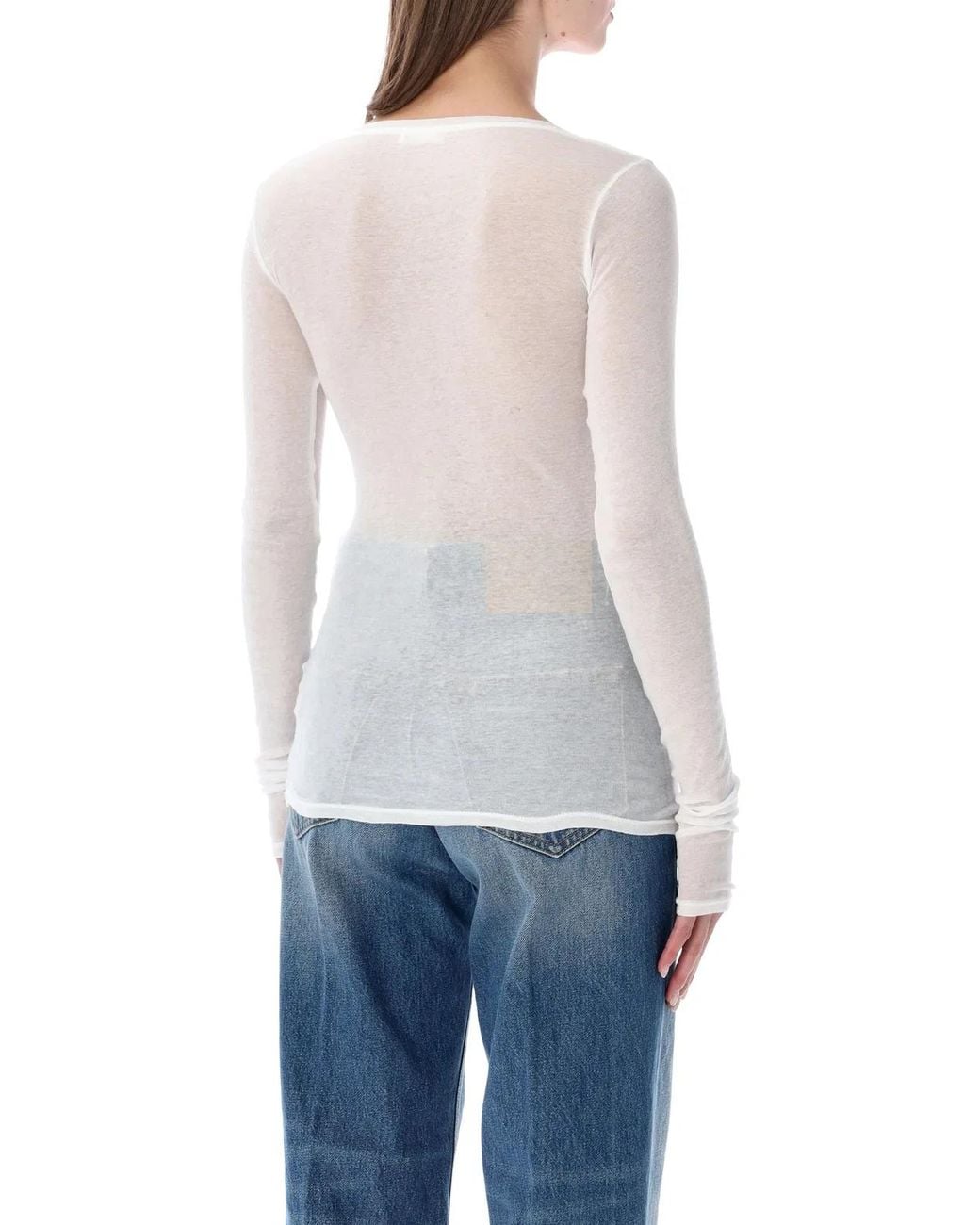 Haikure White Bonnie Straight-Leg Denim Jeans