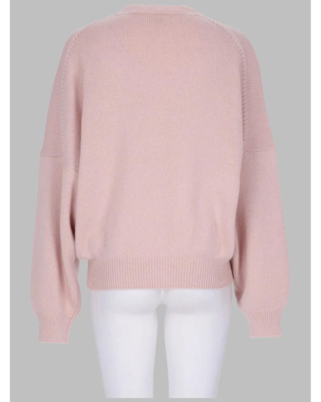 Khaite Pink Cashmere Jumper Margaux Jumpers