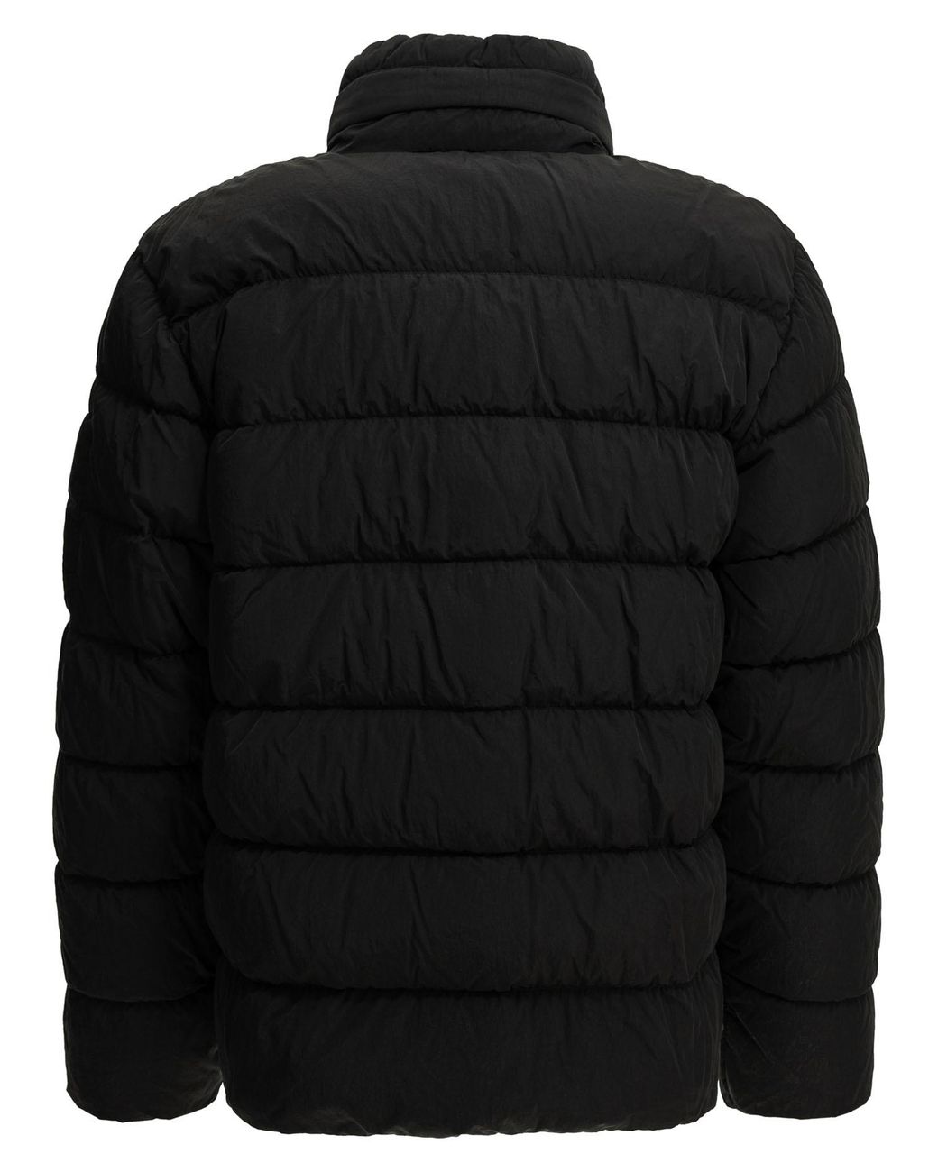 C P Company Black C.P.Company "Chrome-R" Short Down Jacket for men