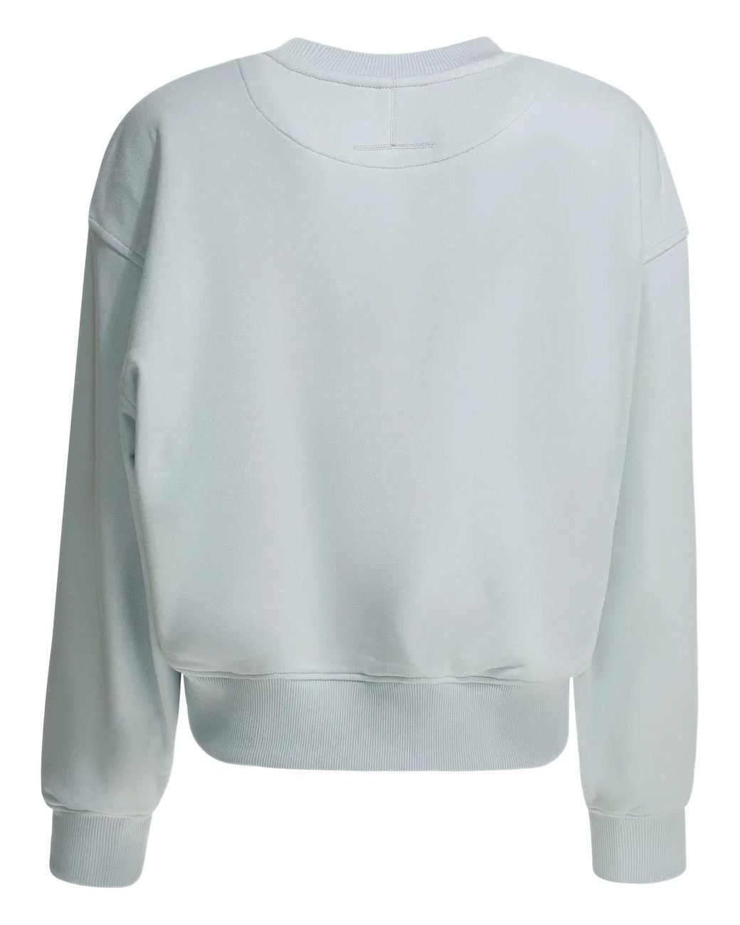 McQueen Blue Cotton Sweatshirt