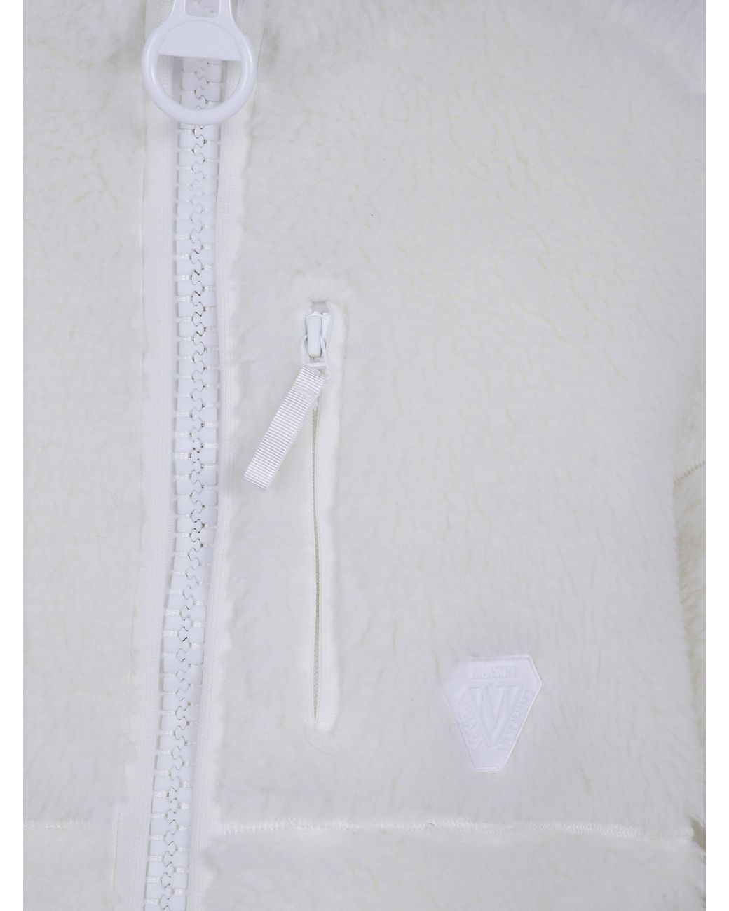 Maison Mihara Yasuhiro Gray Wide Back Boa Blouson