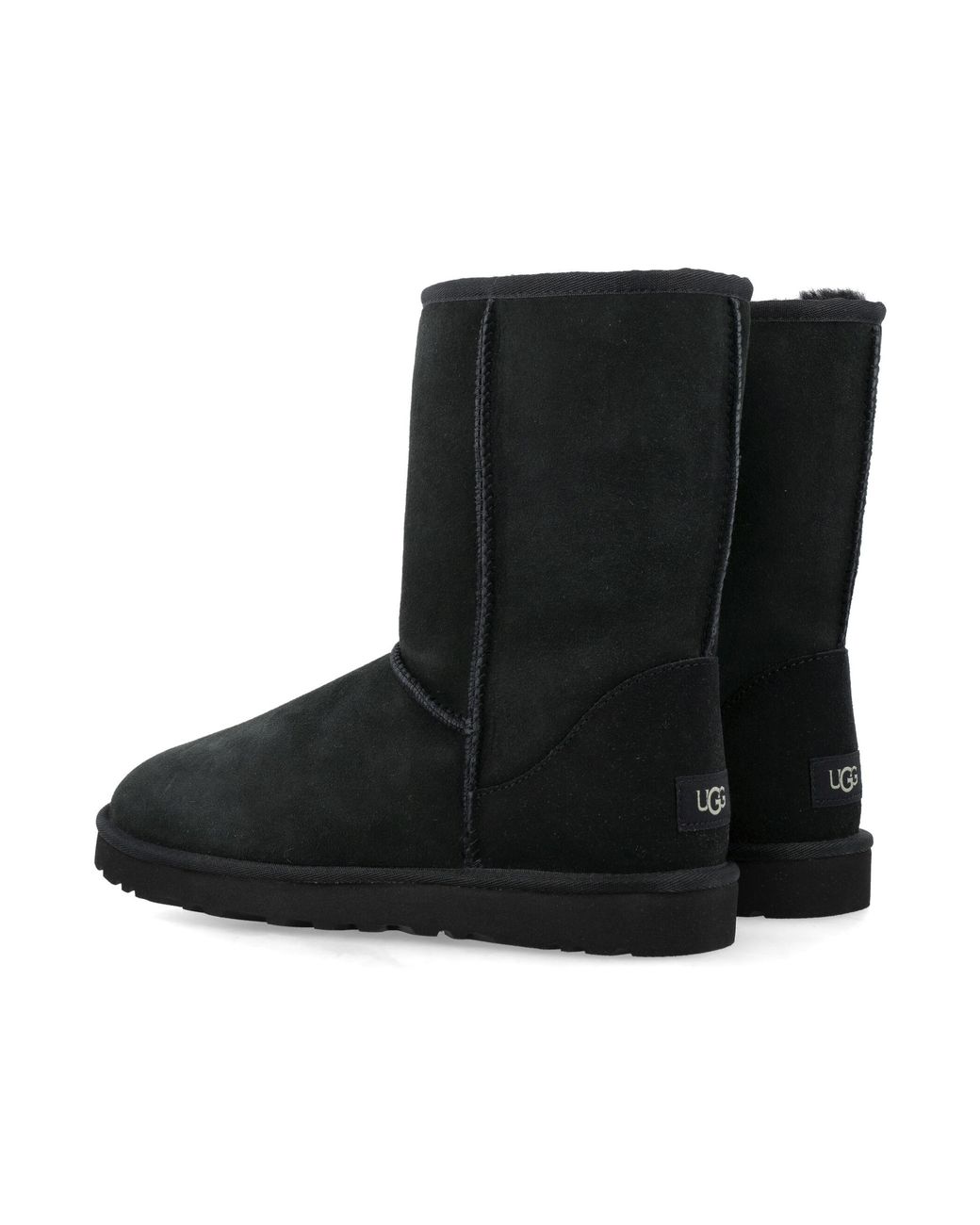 Ugg Black Classic Short Boots for men