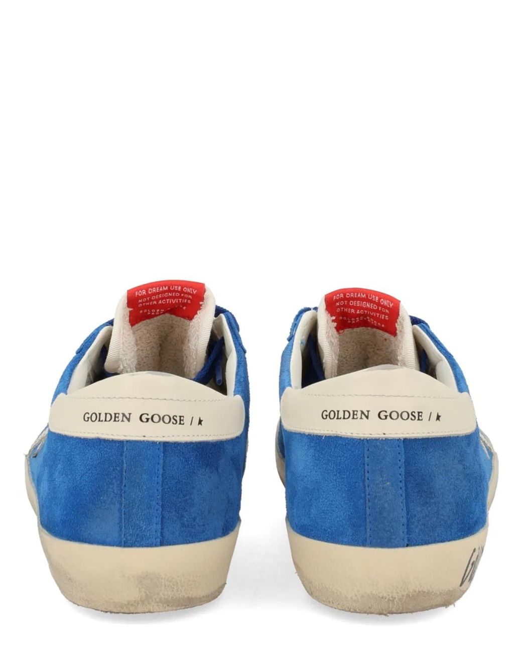 Golden Goose Deluxe Brand Blue Vibrant Suede Sneakers for men