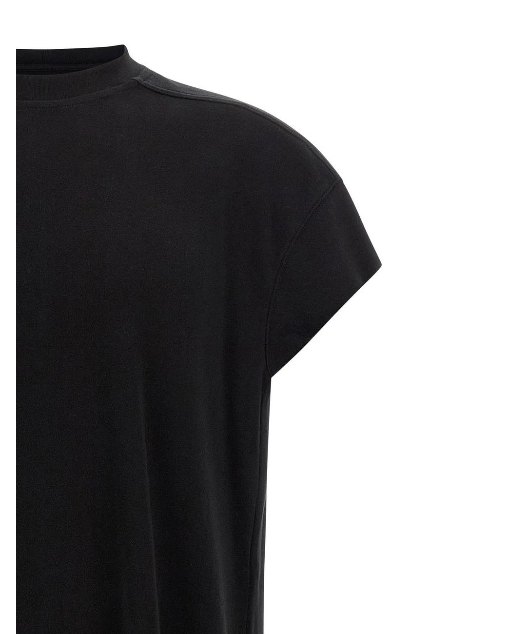 Rick Owens Black 'Rick S Jumbo' T-Shirt for men