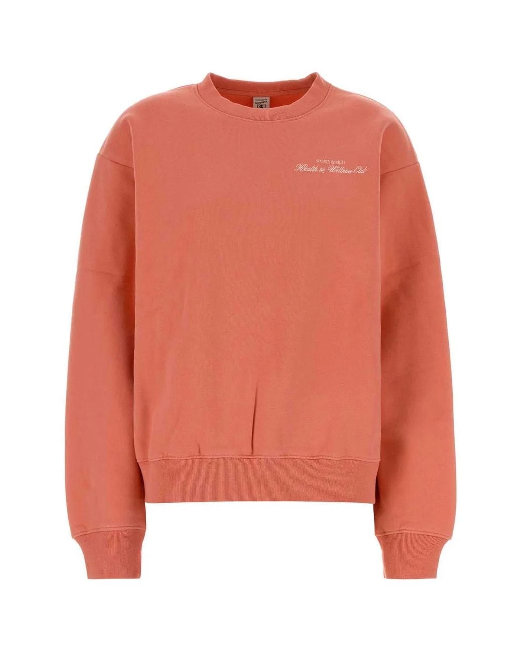 Sporty & Rich Orange Sporty & Rich H&W Club Crewneck