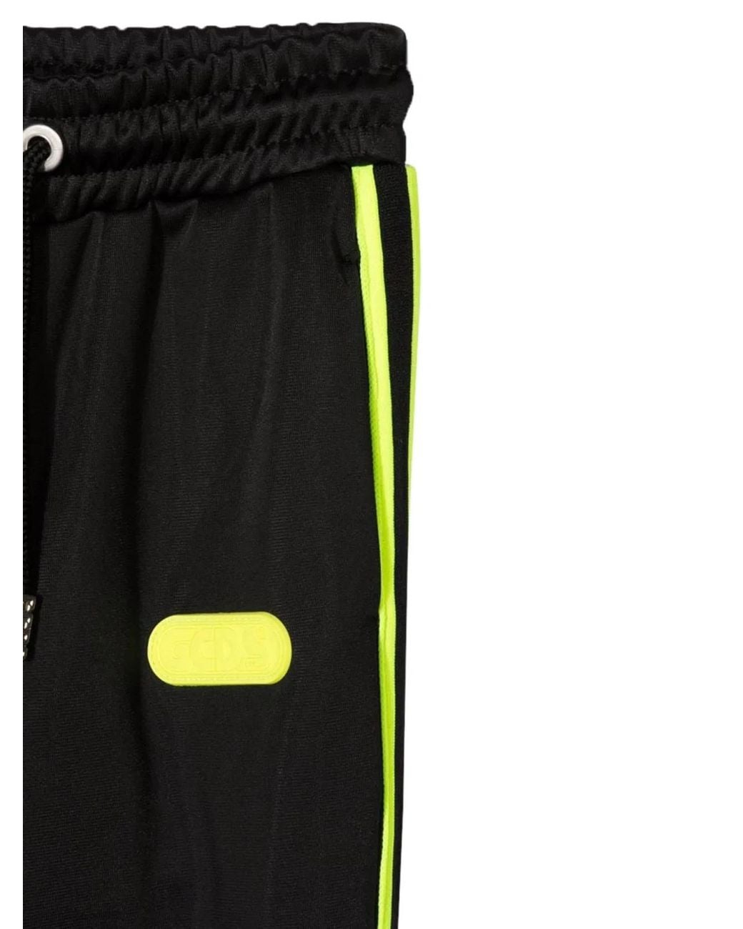 Gcds Black Triacetate Pants Boy