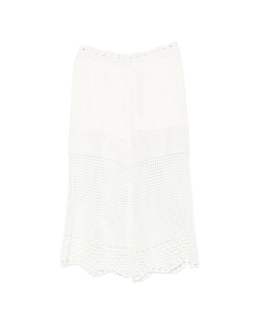 IRO White Midi Skirt