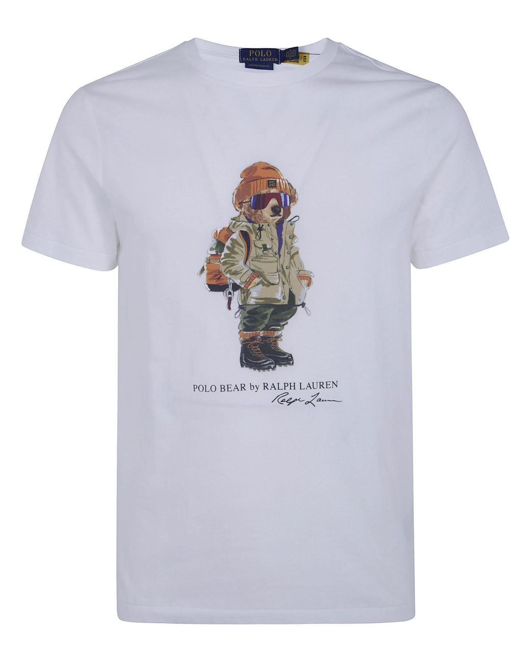 Polo Ralph Lauren White Knit T-Shirt for men