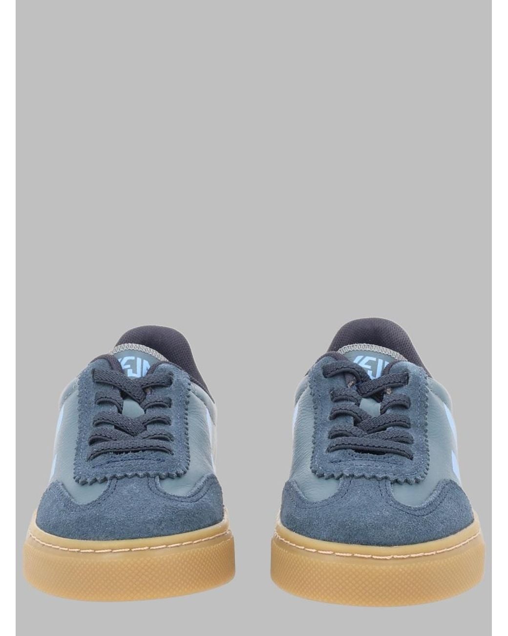 Veja Blue Sneaker "Volley" Con Lacci Elastici