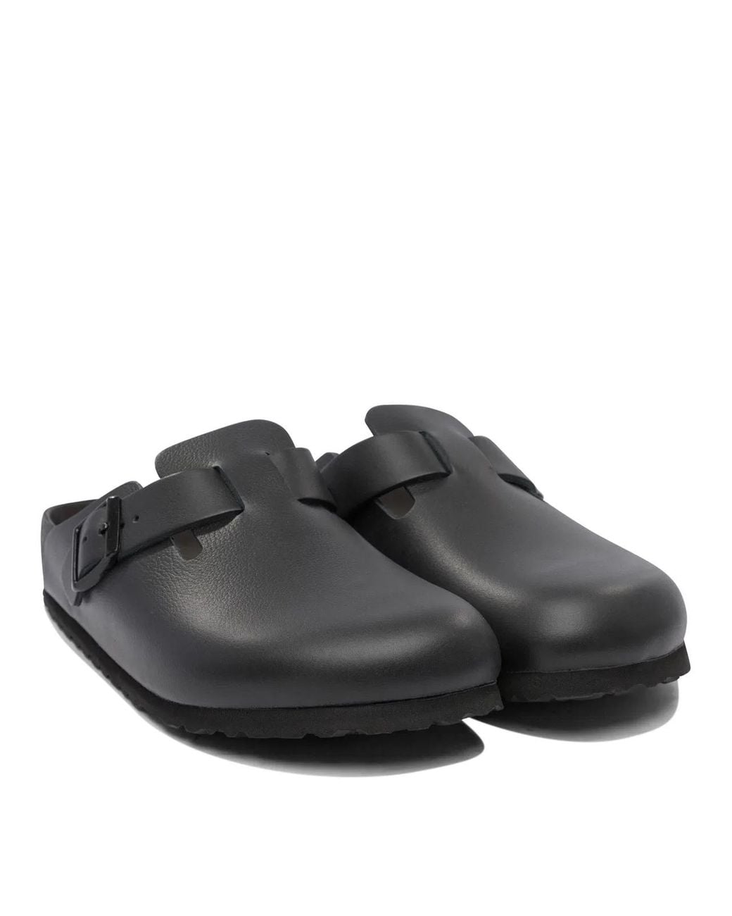 Birkenstock Gray "Boston" Sabot for men