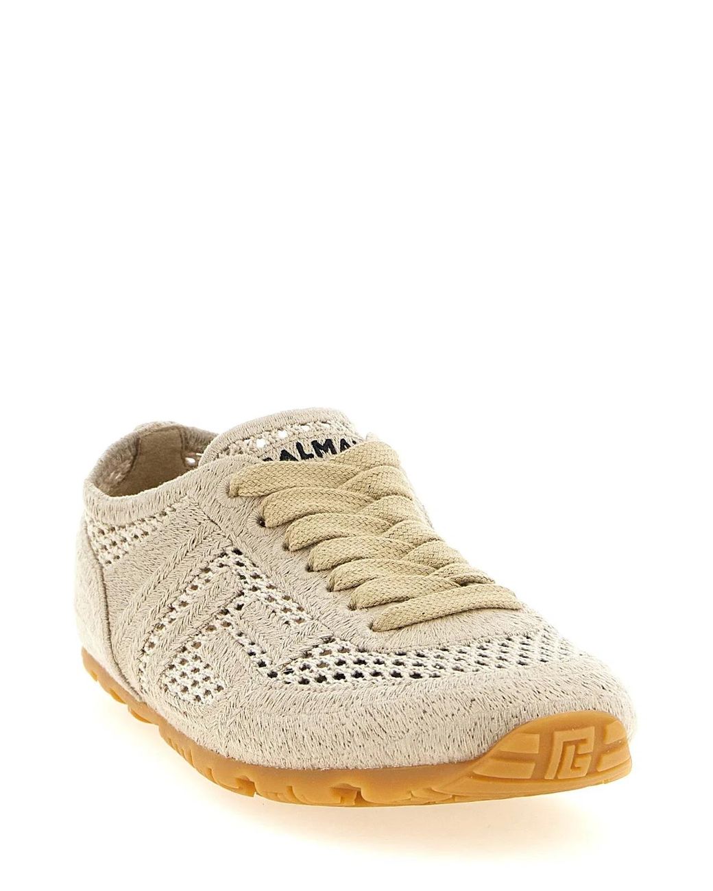 Balmain Natural 'Racer 45' Sneakers