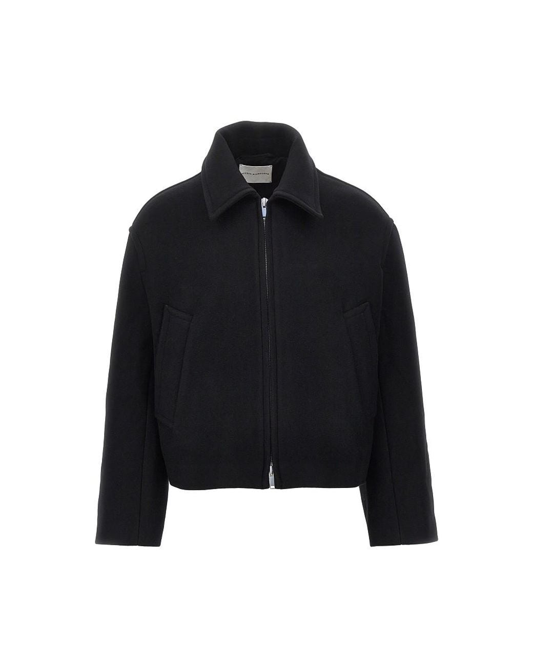 Studio Nicholson Black Double Zip-Up Short Coat for men