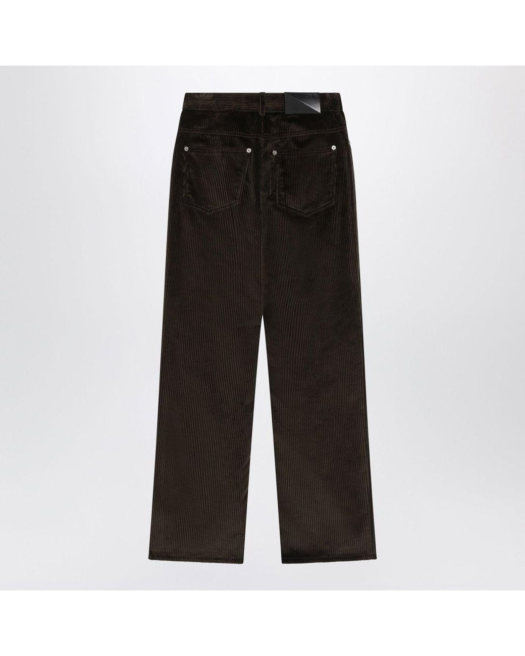 Loewe Black Cotton Corduroy Trousers
