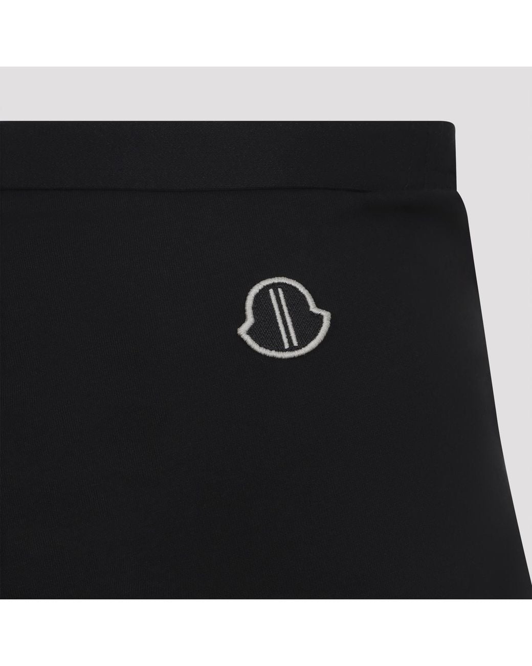 Moncler Black Long Skirt Moncler + Rick Owens