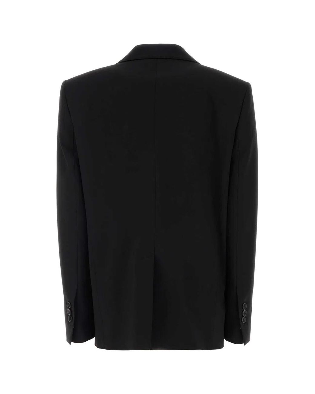 DSquared² Black Solid Shawl Lapel Jacket