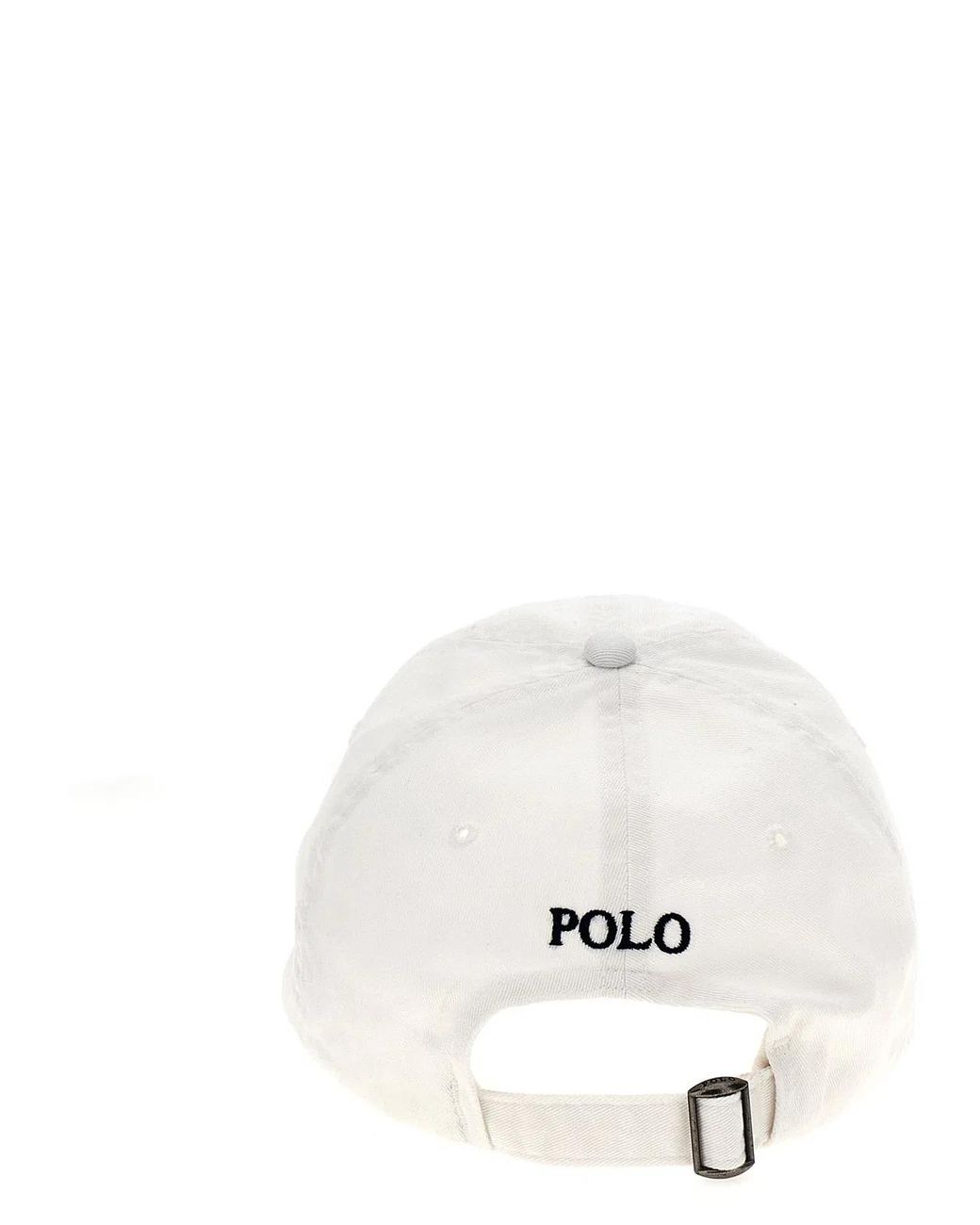 Polo Ralph Lauren White Logo Embroidery Cap for men