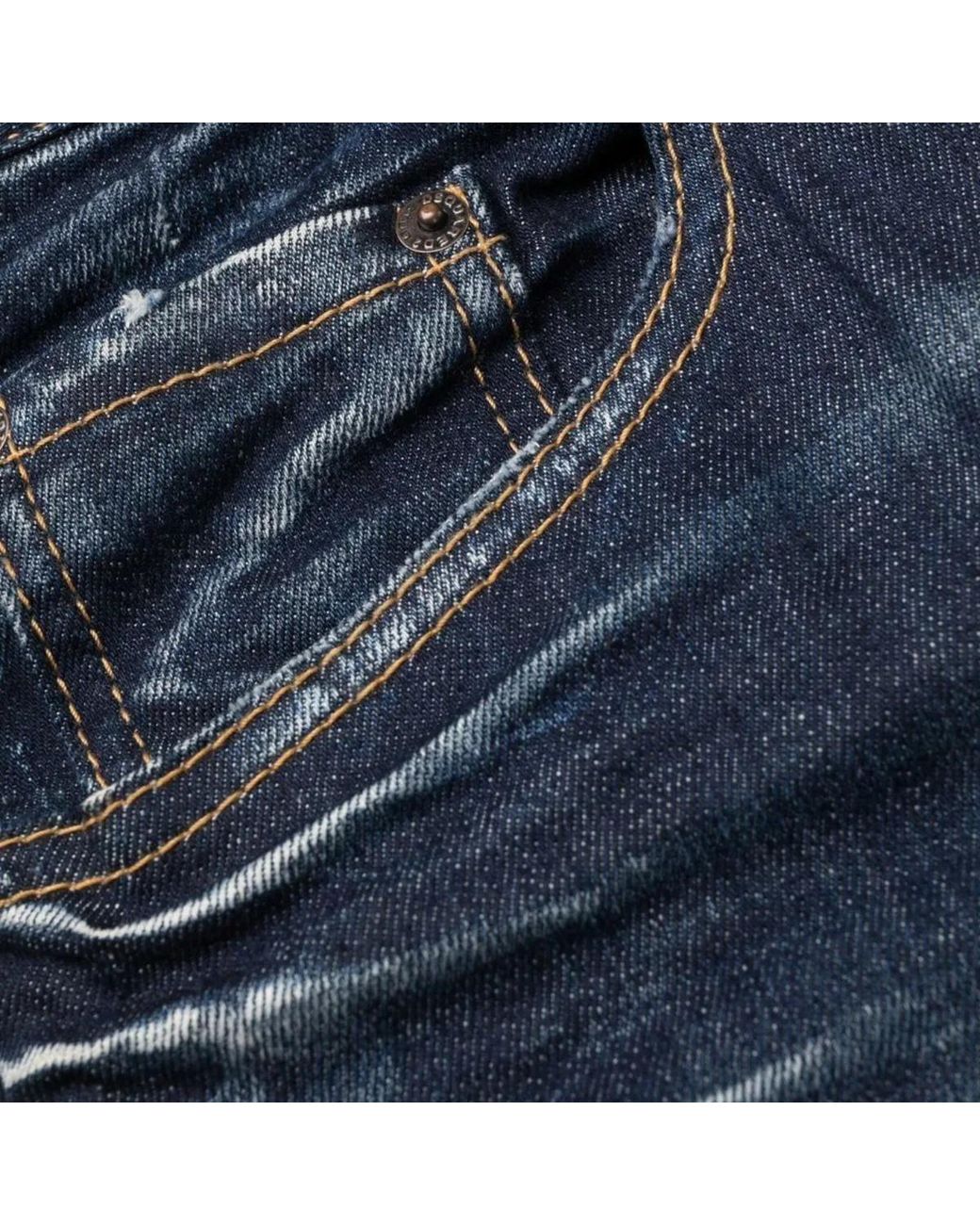 DSquared² Blue Denim Style Trousers for men