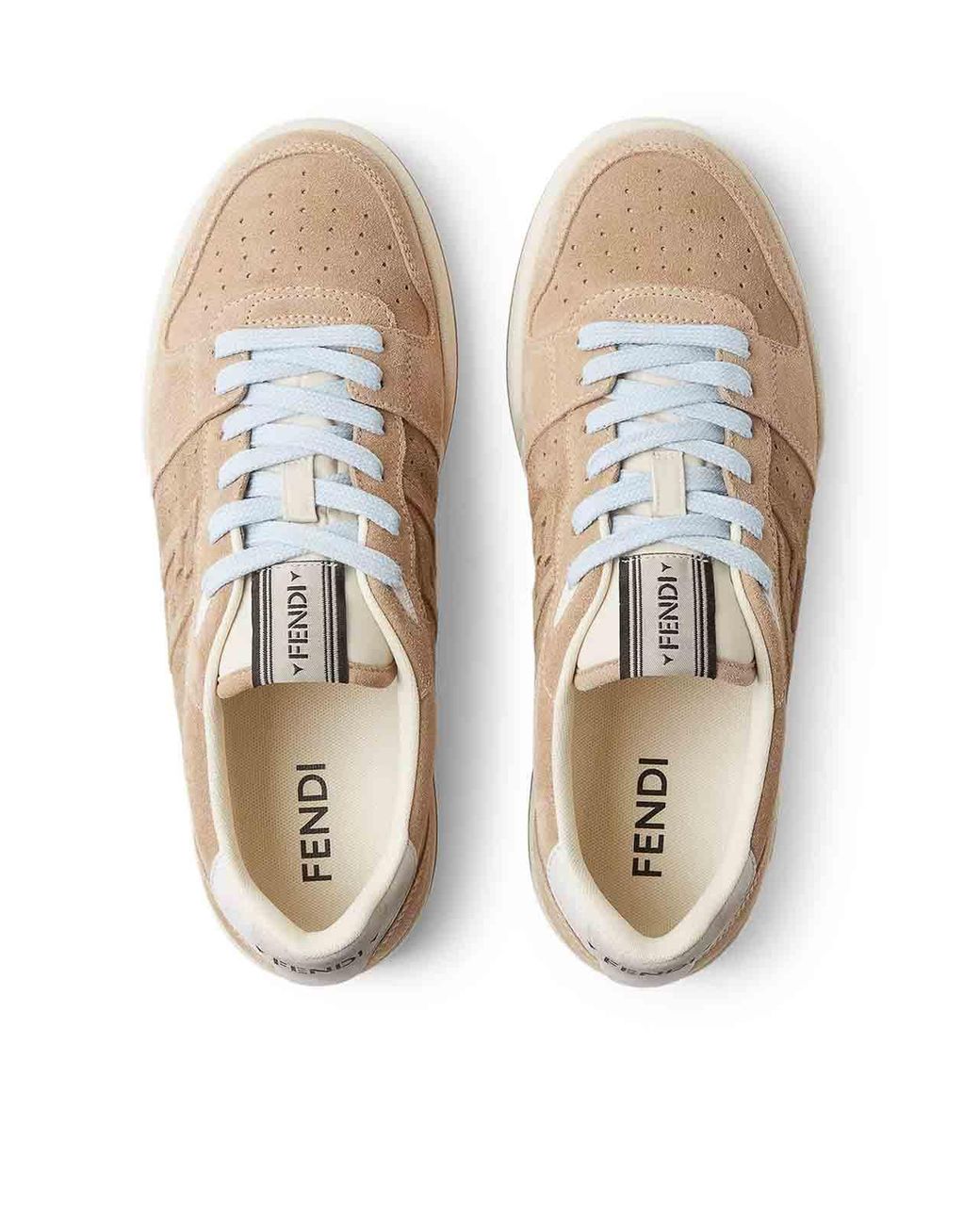 Fendi White Sneakers Match for men