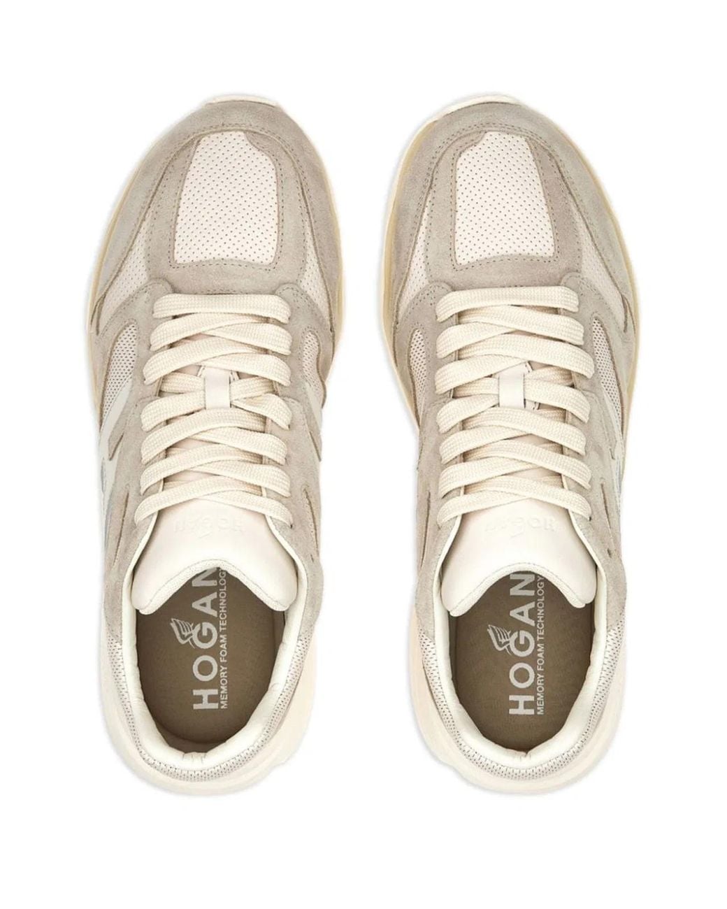 Hogan Natural Sneaker With Logo for men
