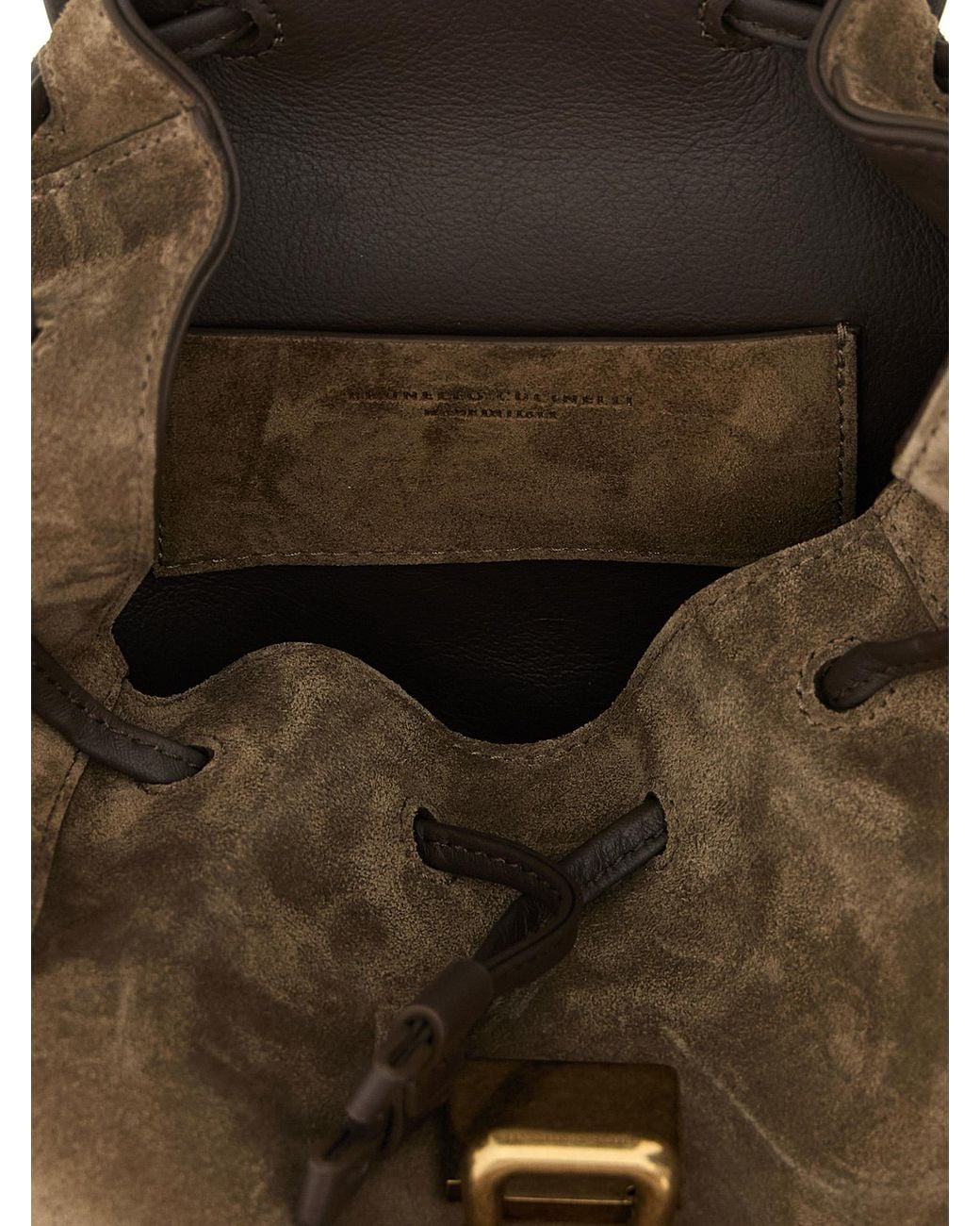 Brunello Cucinelli Brown 'Sartorial' Backpack