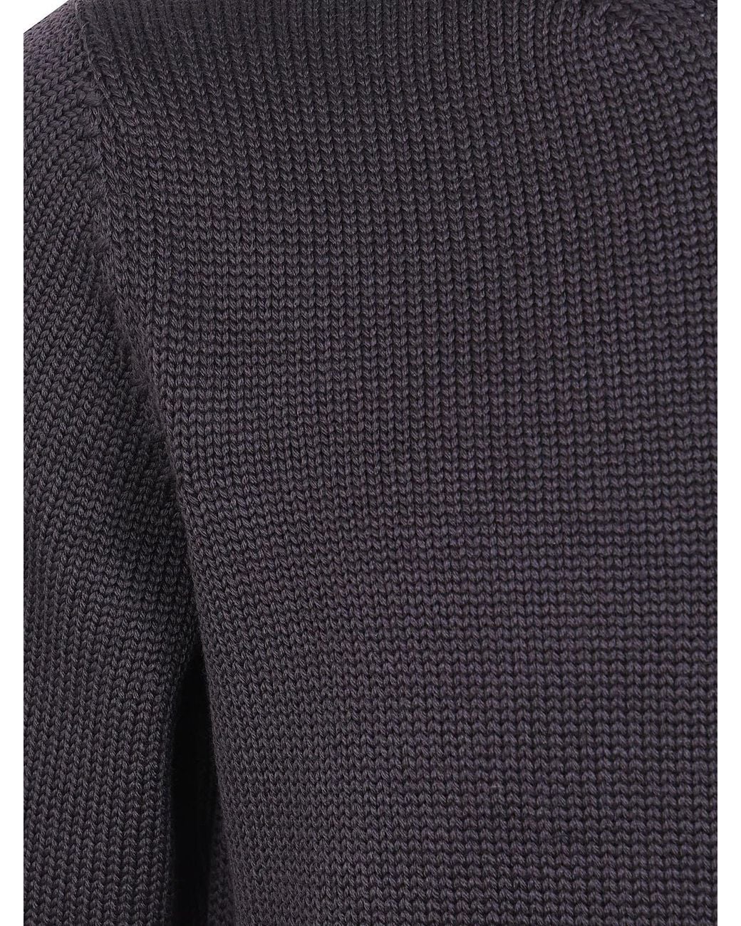 Nuur Blue Long Sleeves Round Neck Sweater for men