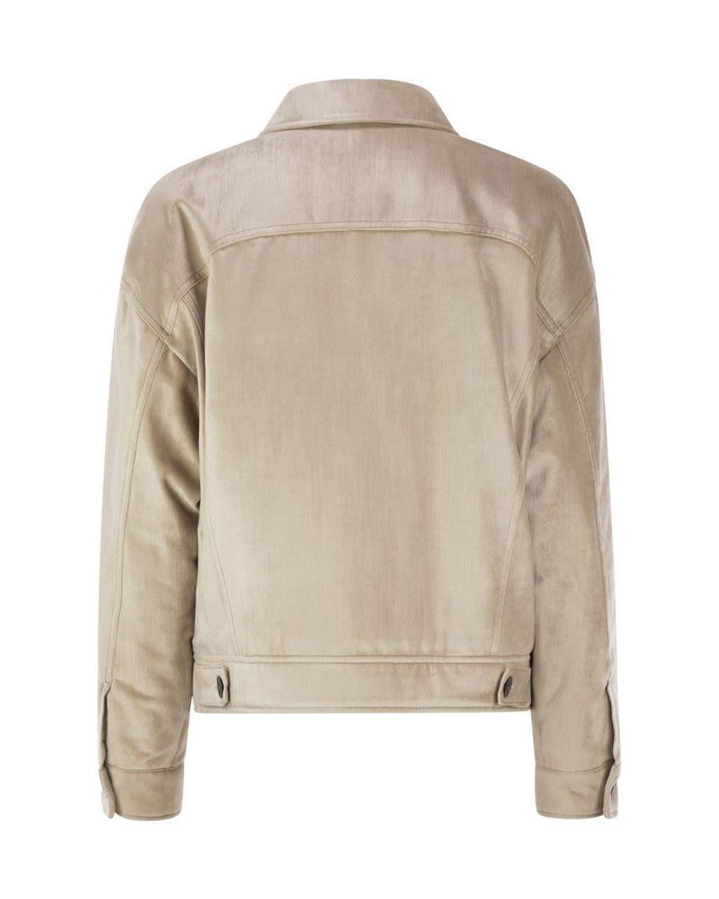 Brunello Cucinelli Natural Padded Shirt