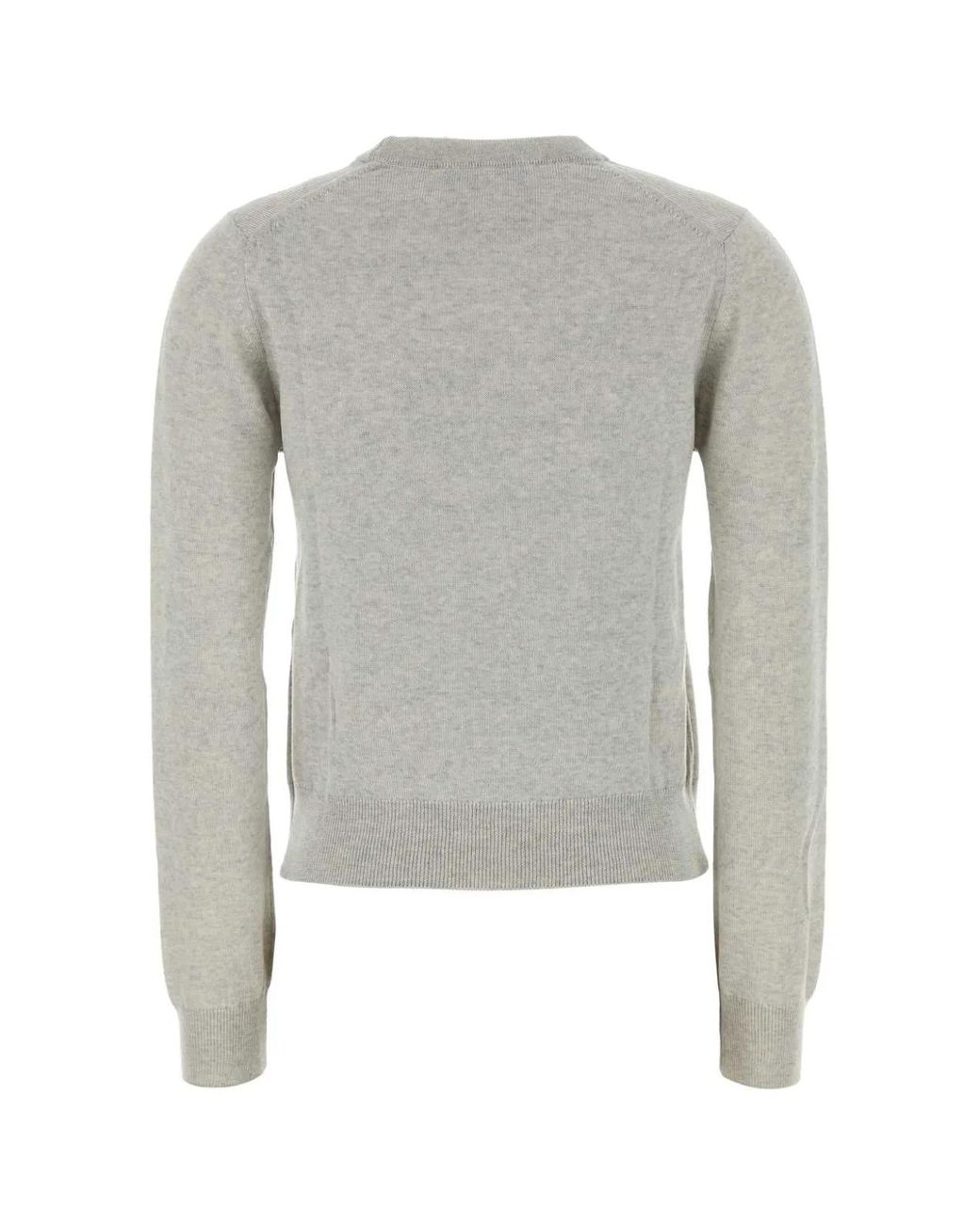 Maison Kitsuné Gray Maison Kitsuné Maglia Baby Fox