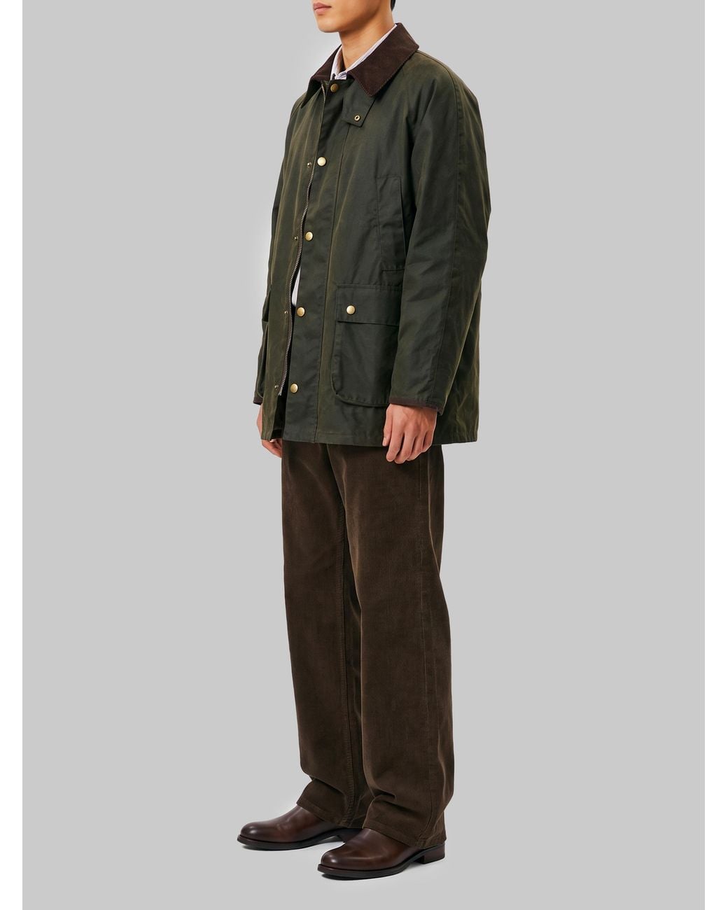DUNST Brown 90S Corduroy Jeans for men