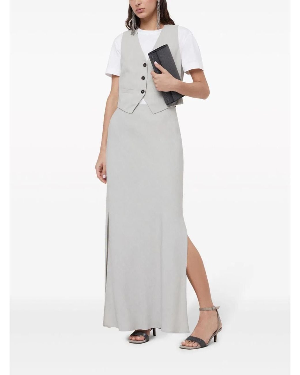 Brunello Cucinelli White Jersey T-Shirt