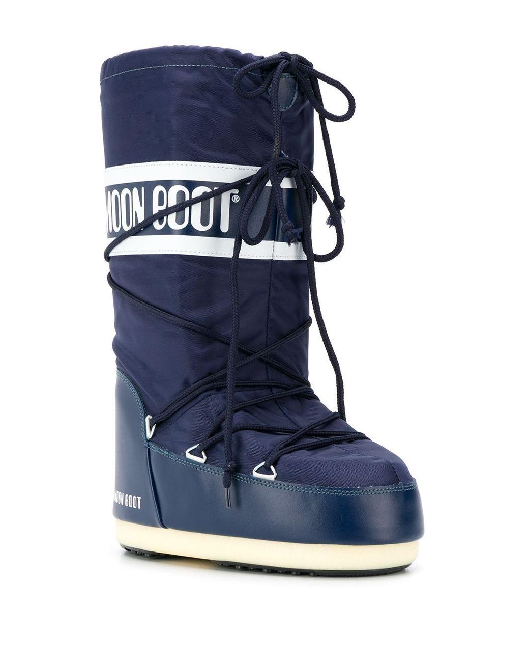 Moon Boot Blue Icon High Snow Boots