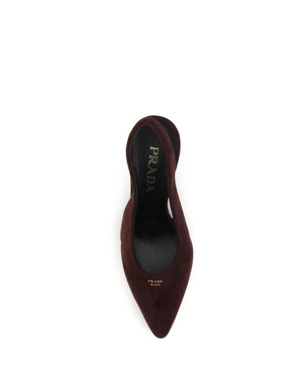 Prada Brown Slingback Pumps