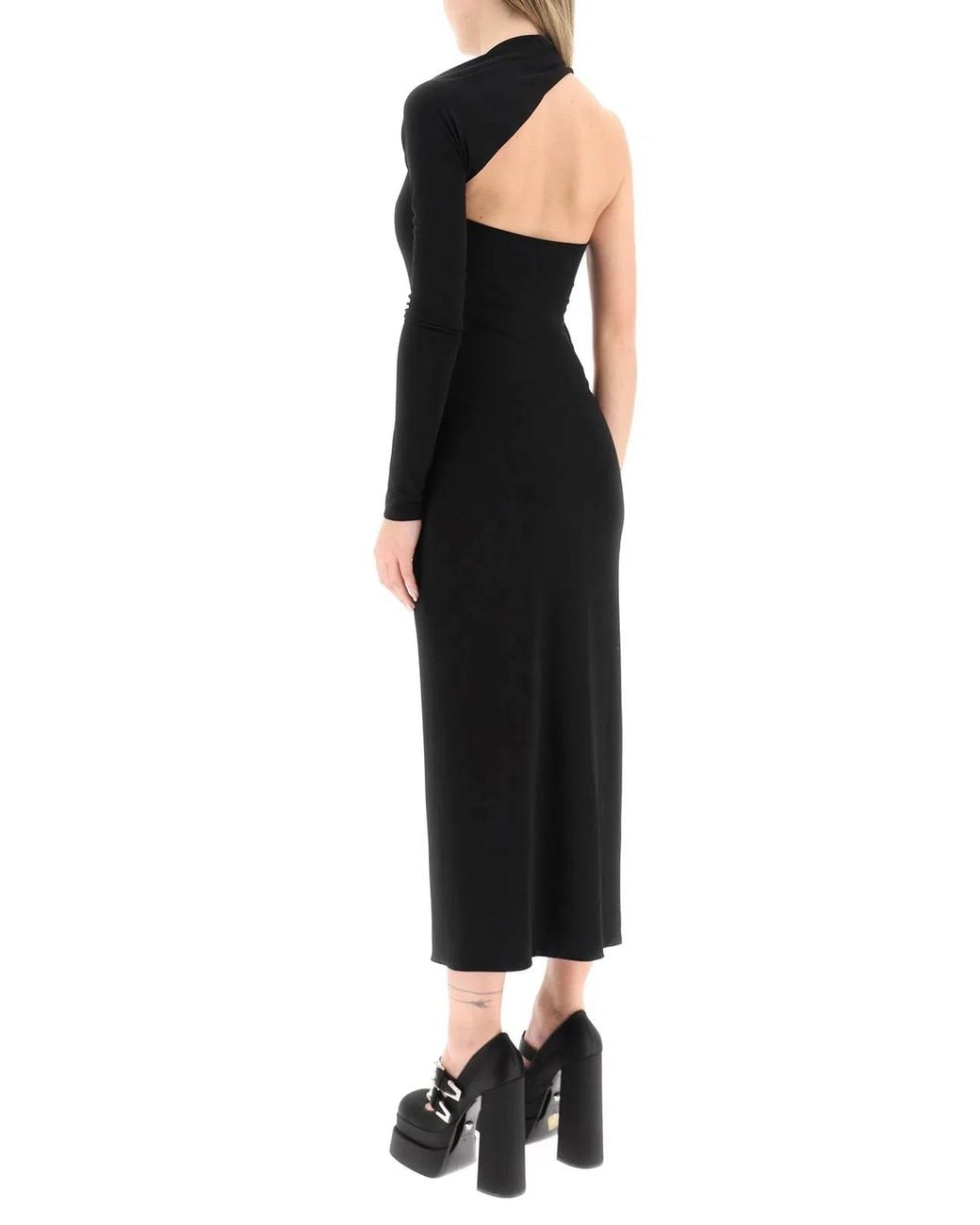 Versace Black Cocktail Dress