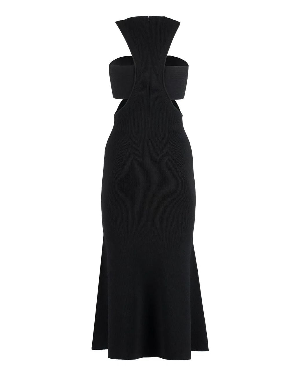McQueen Black Viscose Blend Dress