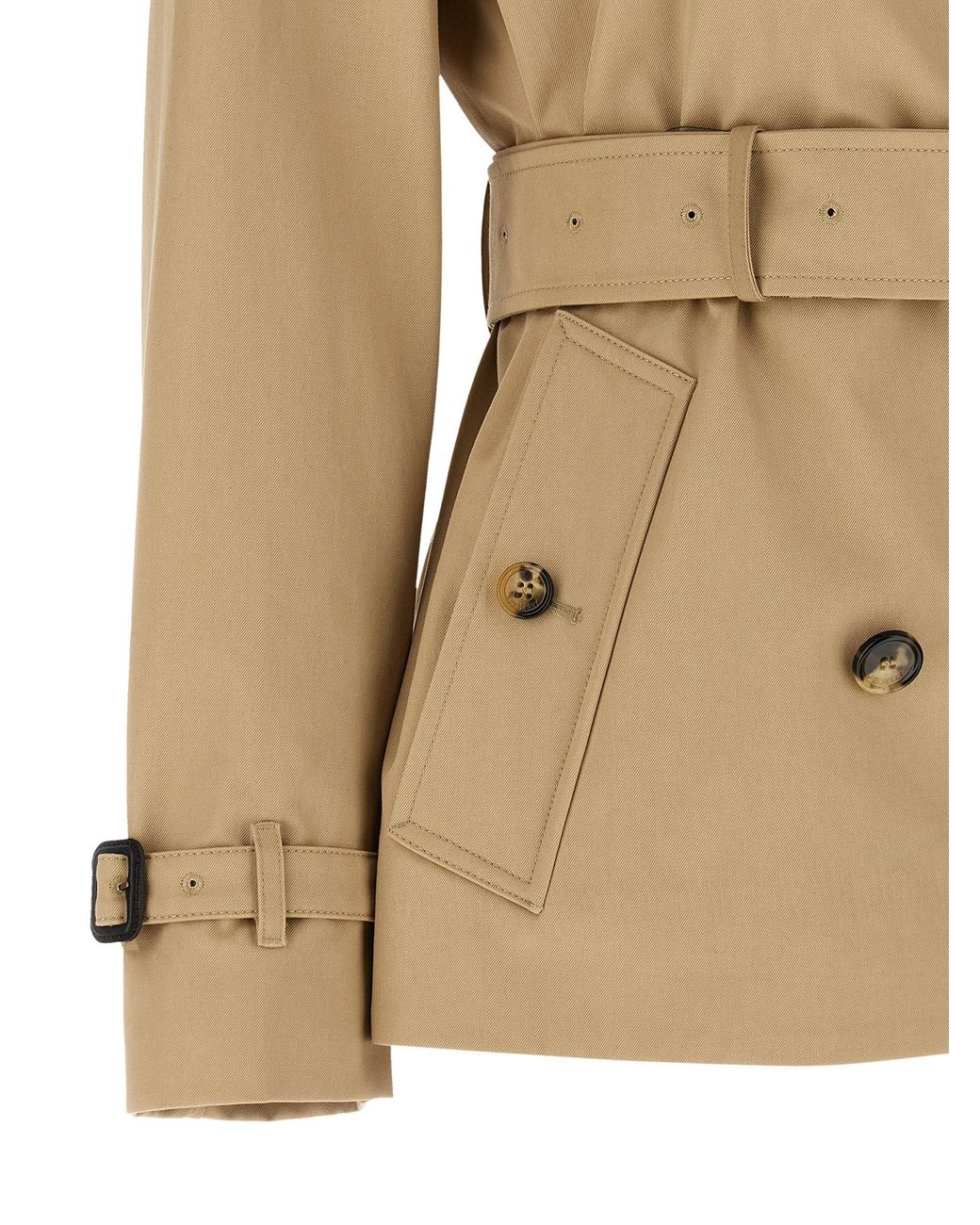 Burberry Natural 'Lakefield' Trench Coat