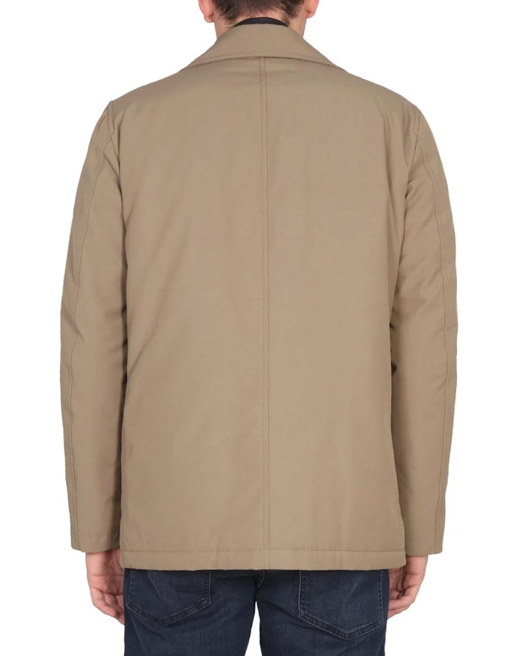 Fay Natural "Peacot Double Front" Coat for men