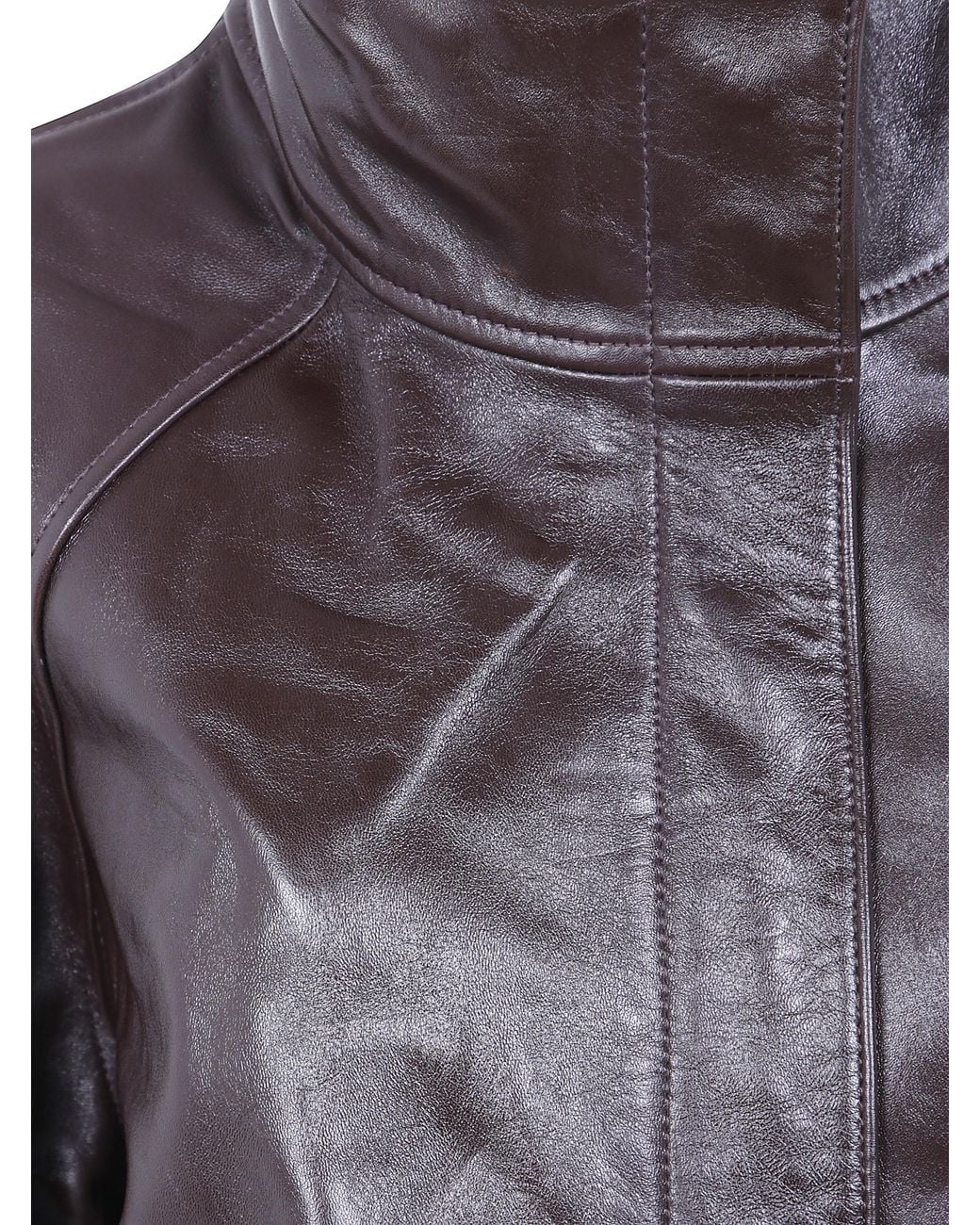 Soeur Gray "Gamma" Soft Leather Jacket