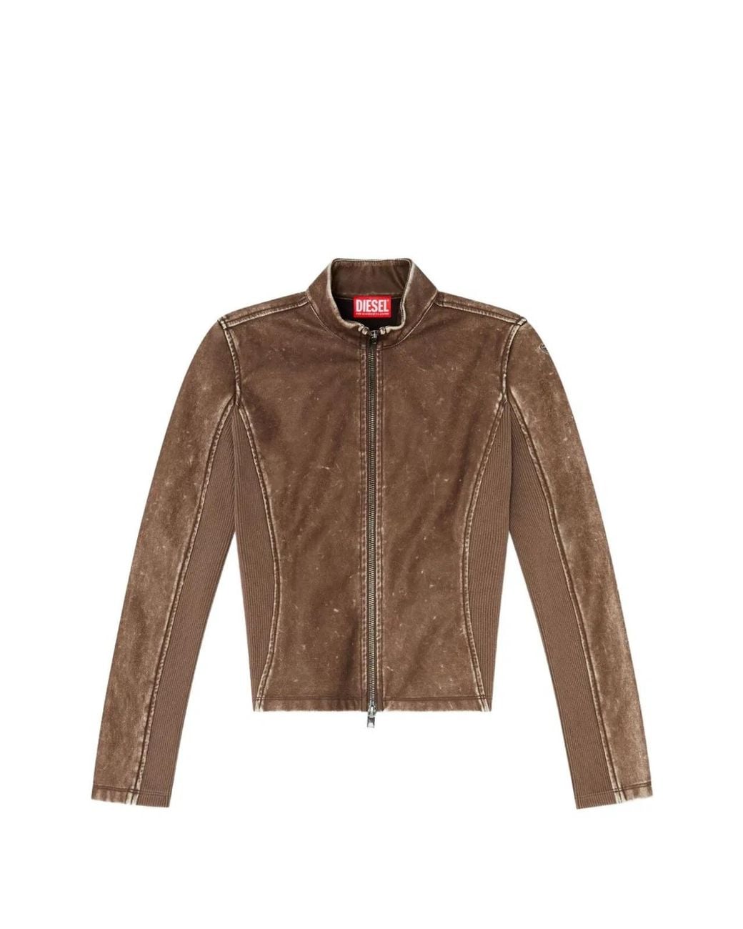 DIESEL Brown Biker Jacket