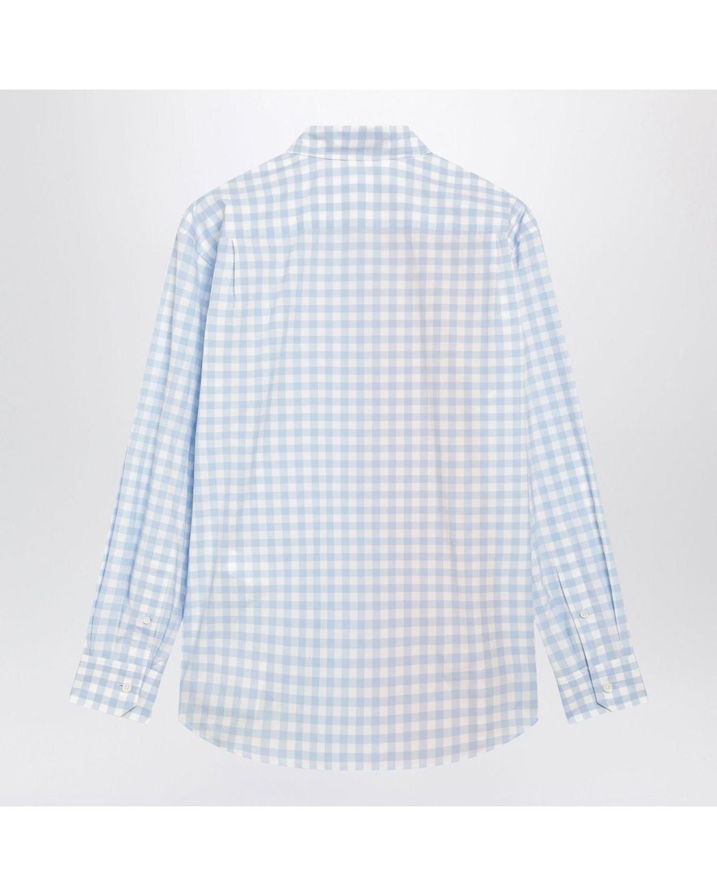 Loewe White Light And Patchwork Cotton Shirt
