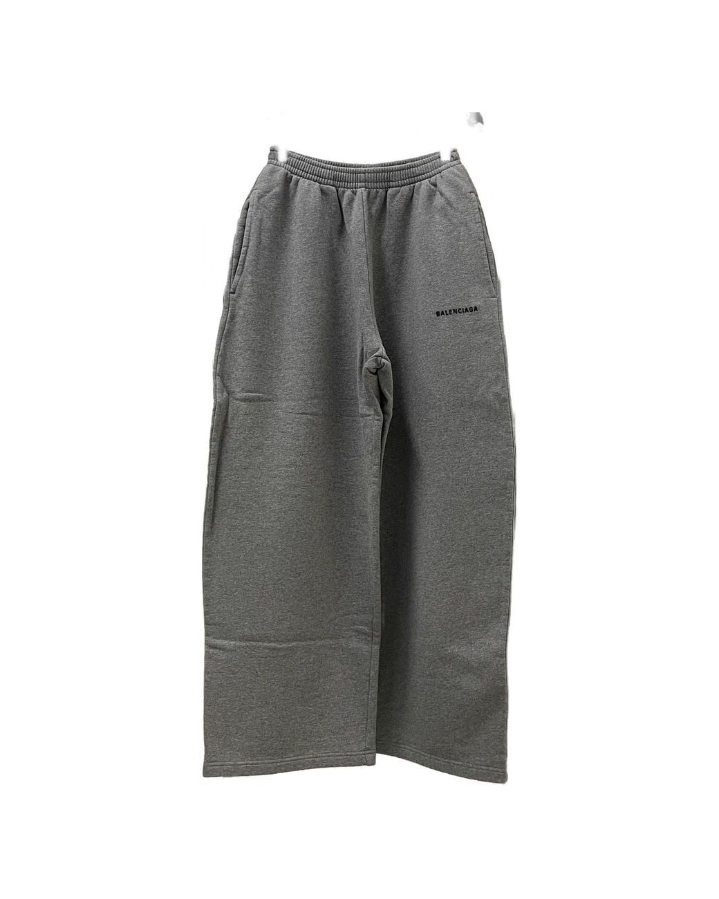 Balenciaga Gray Barrel Sweatpants