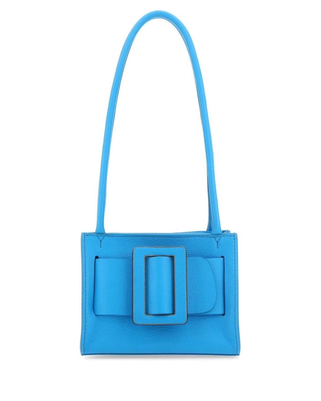Boyy Blue Light Leather Bobby 18 Soft Shoulder Bag