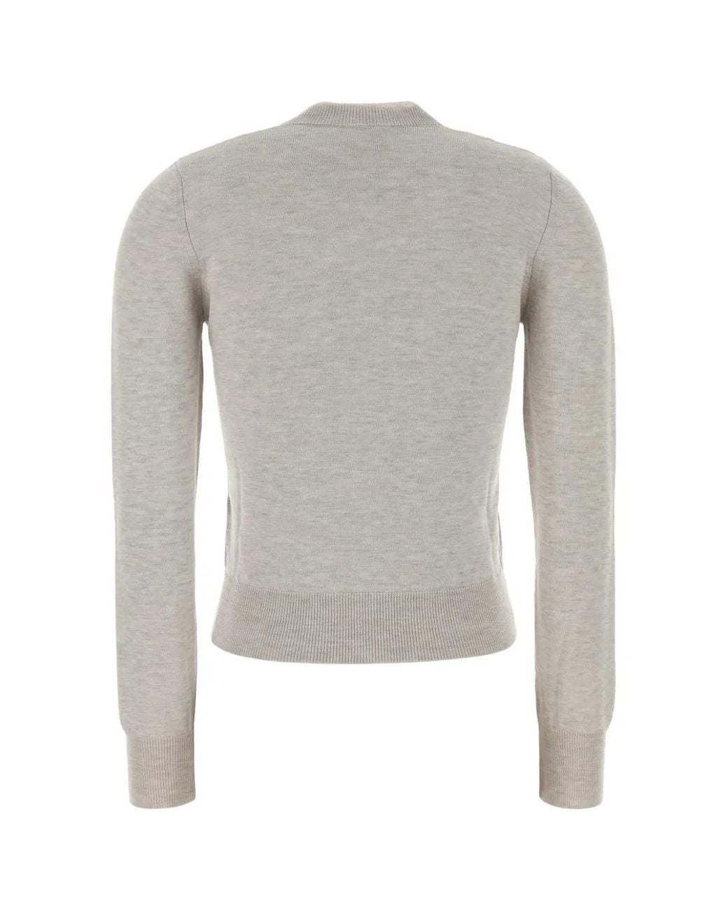 A.P.C. Gray Cardigan Rosa