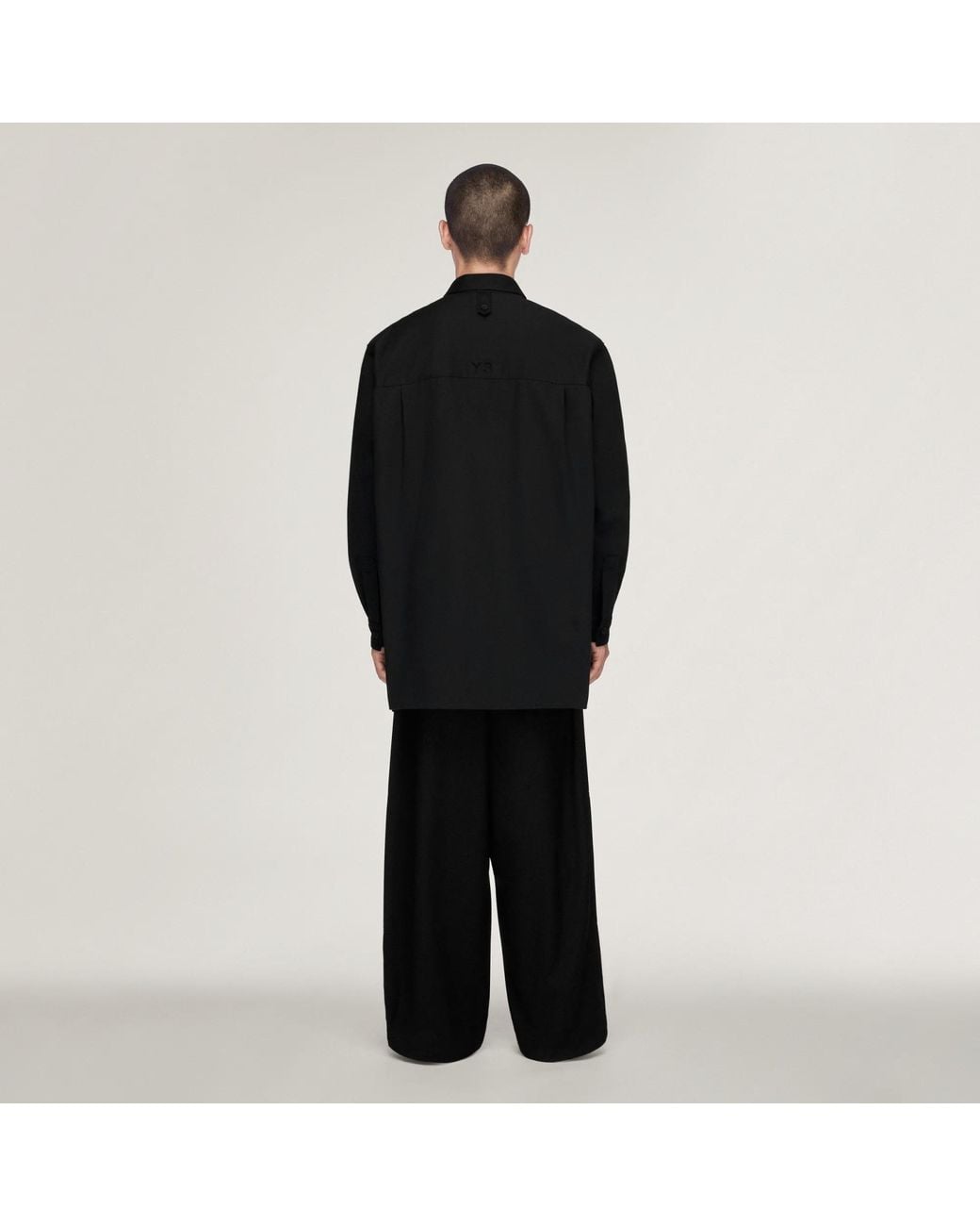 Y-3 Black Tw Ut Ovrshrt for men