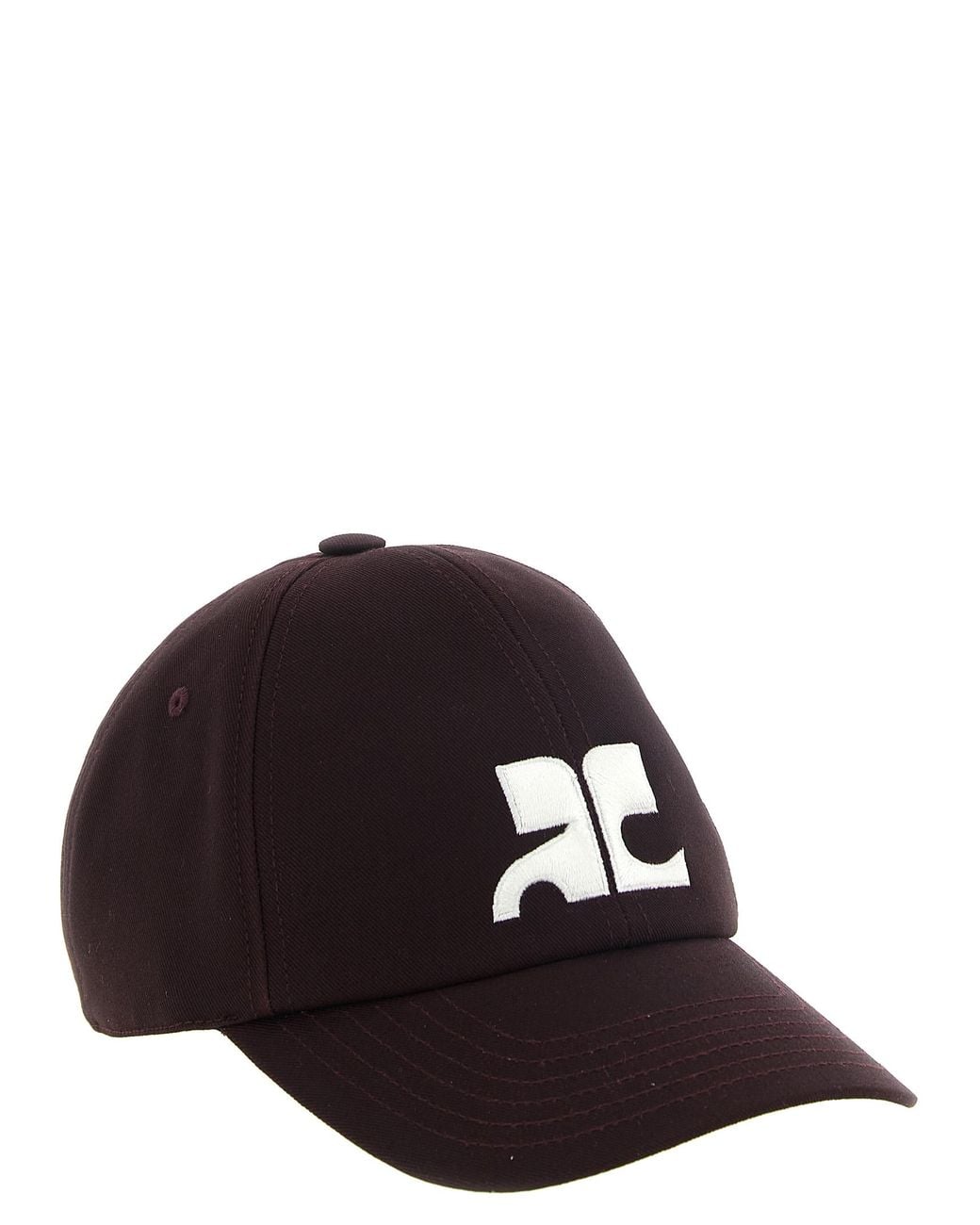 Courreges Black 'Ac Logo' Hat