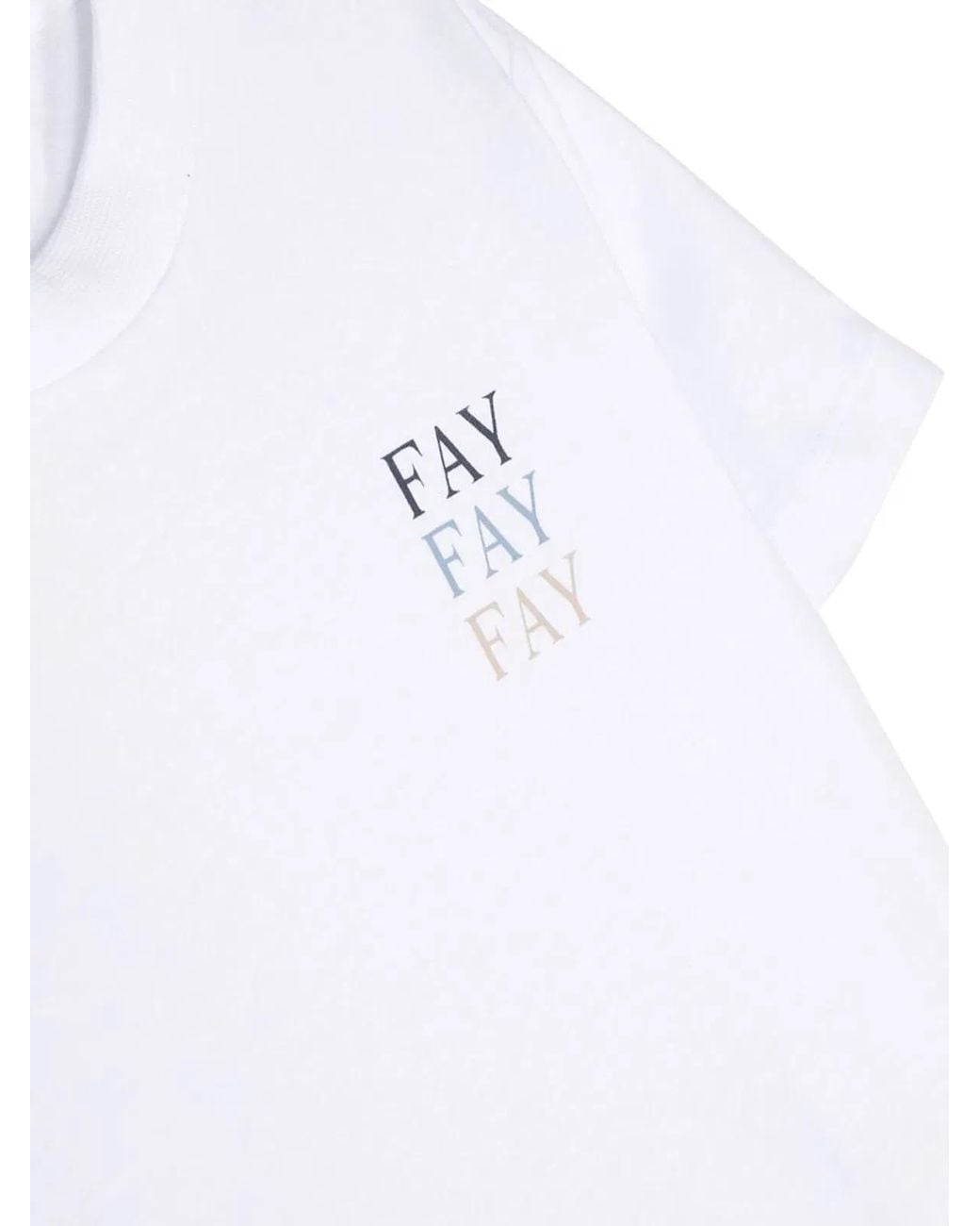 Fay White Mc T-Shirt