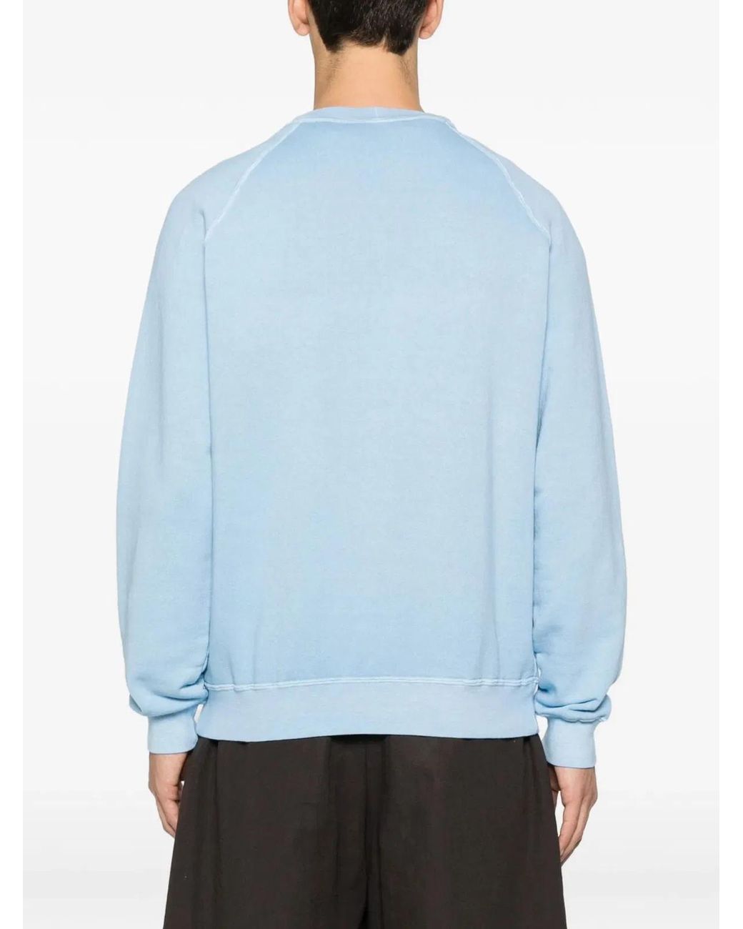 FILIPPO DE LAURENTIIS Blue V871 Cotton Jumper