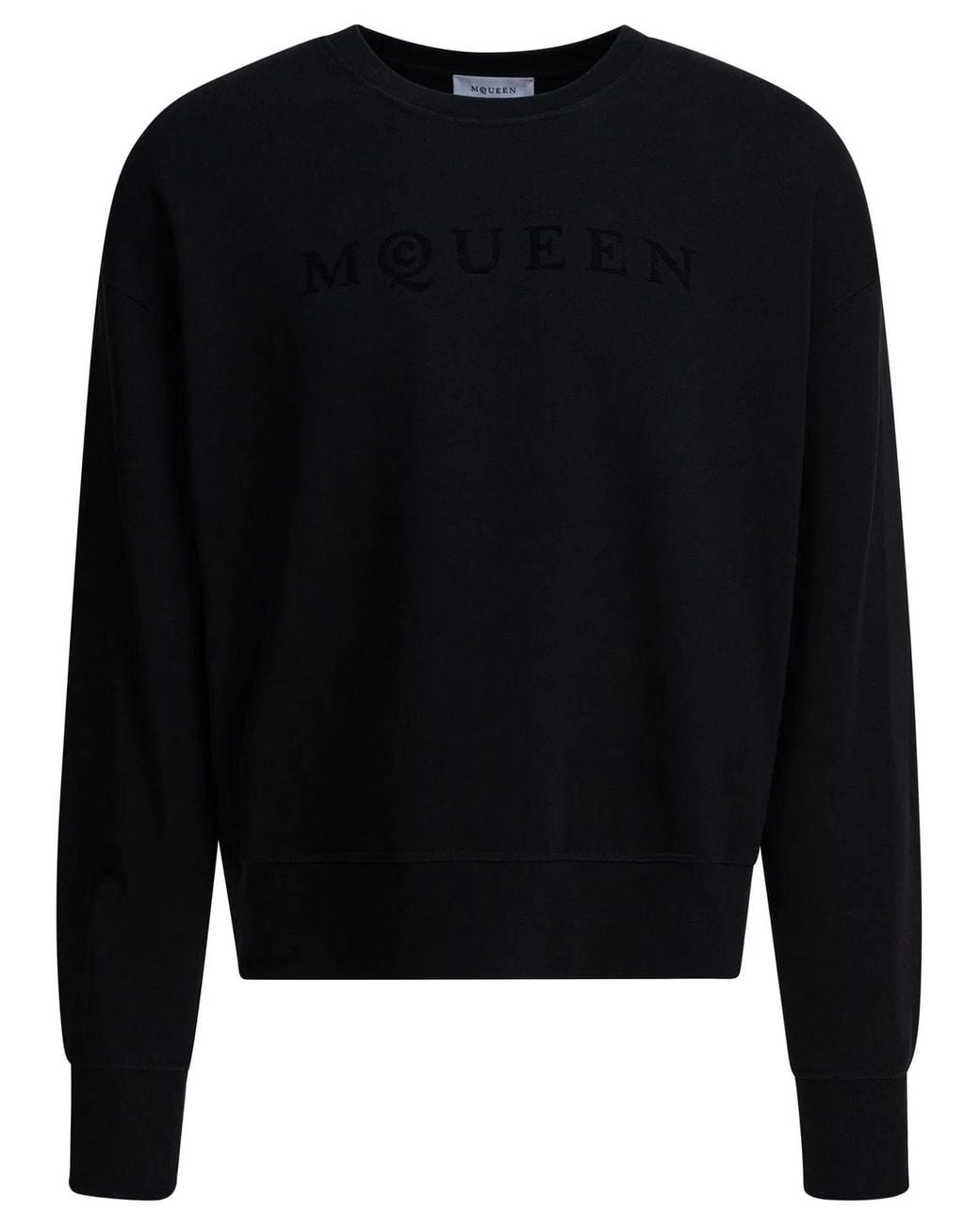 McQueen Black Sweatshirt for men