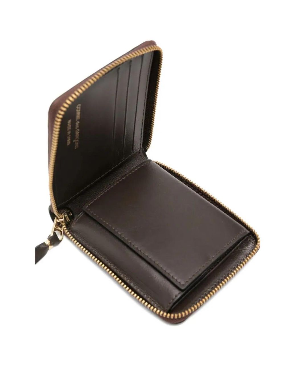 Comme des Garçons Brown Wallet "Classic Leather Line 110X85 Mm" Wallet for men
