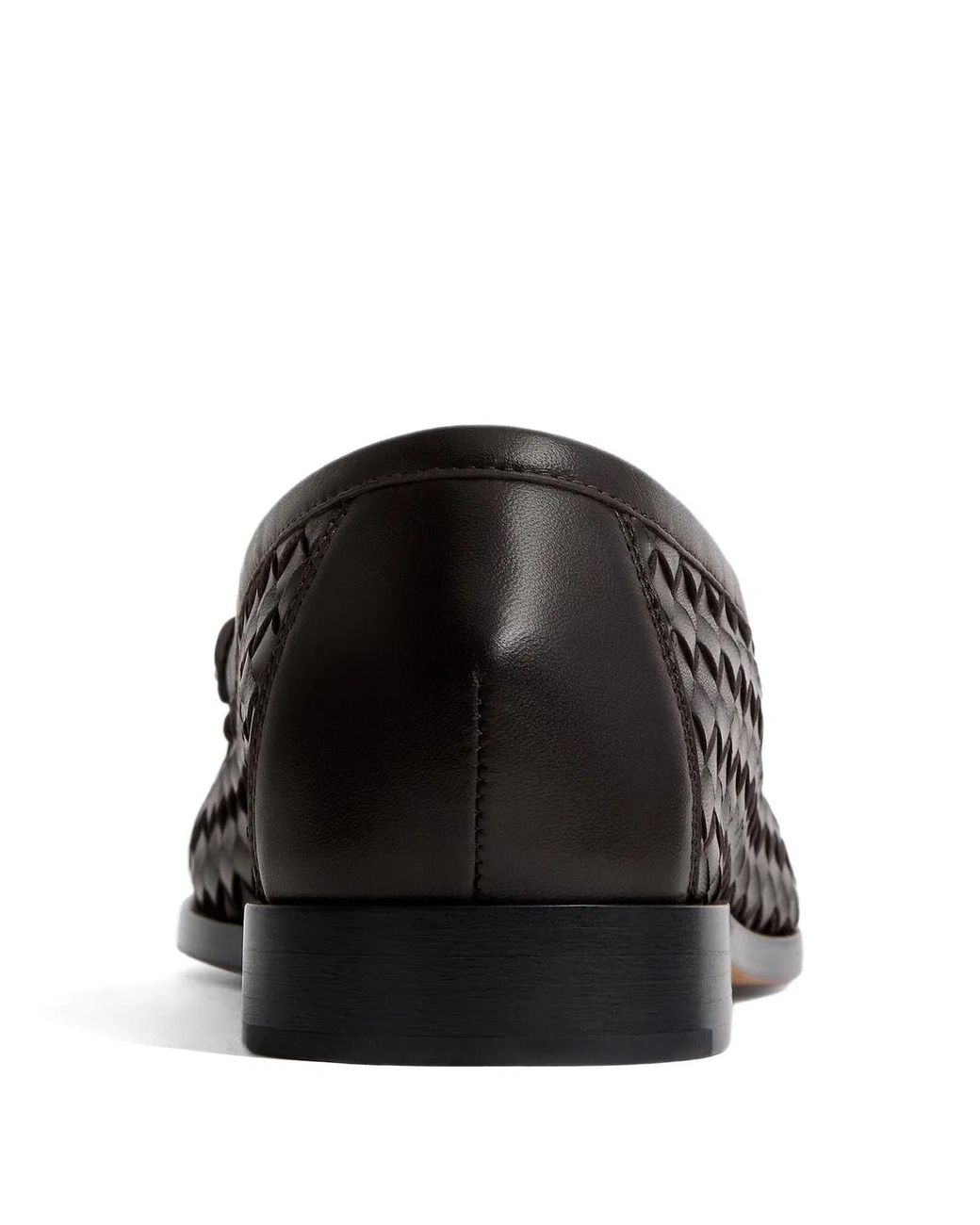 Bottega Veneta Black Silenzio Intrecciato Loafers