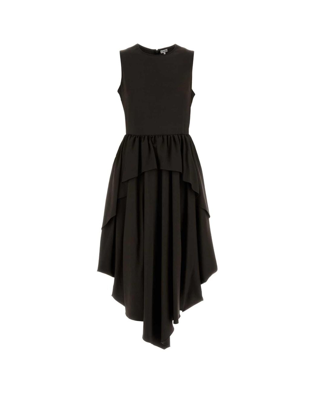 Loewe Black Viscose Blend Dress